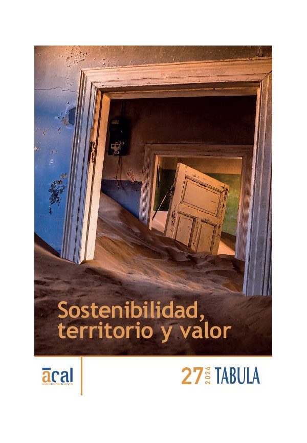 Tábula 27. Sostenibilidad, territorio y valor
